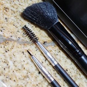 2 New Aesthetica Eye Brushes - 1 Blush Brush